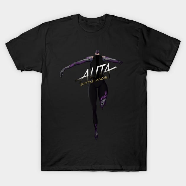 Alita Battle Angel T-Shirt by polli000nulli